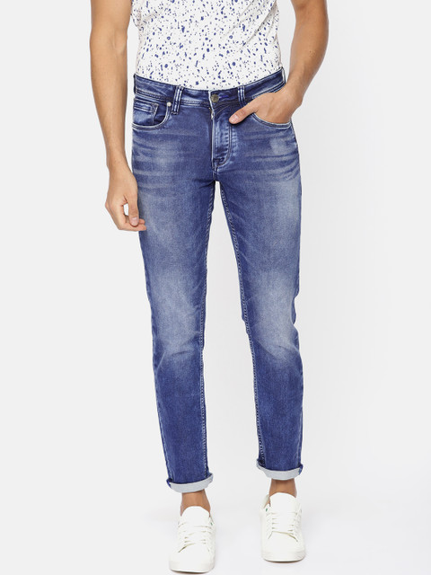 

Killer Men Blue Dunn Skinny Fit Mid-Rise Clean Look Stretchable Jeans