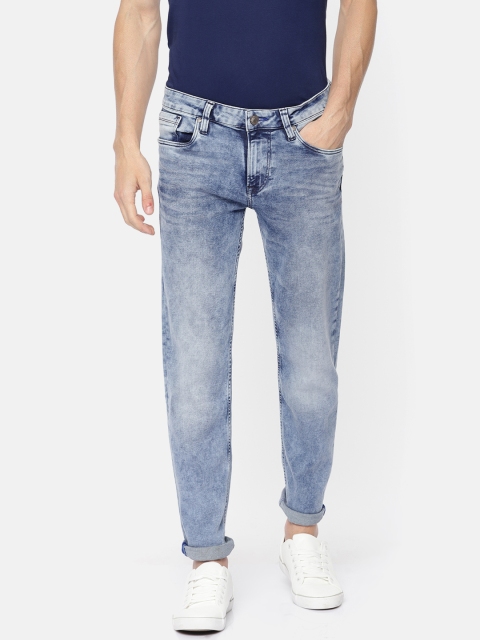 

Killer Men Blue Slank Slim Fit Mid-Rise Clean Look Stretchable Jeans