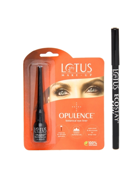 

Lotus Herbals Sustainable Make-Up Ecostay Kajal Eye Liner, Black