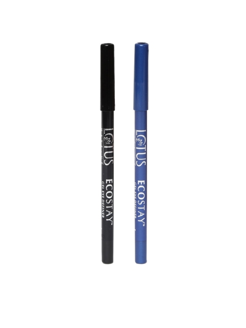 

Lotus Herbals Set Of 2 Ecostay Mega Gel Eye Definer, Black
