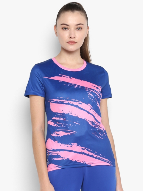 

Alcis Women Blue Rajasthan Royals Printed Round Neck T-shirt