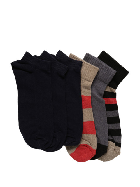 

Levis Men Pack of 6 Solid Assorted Ankle-Length Socks