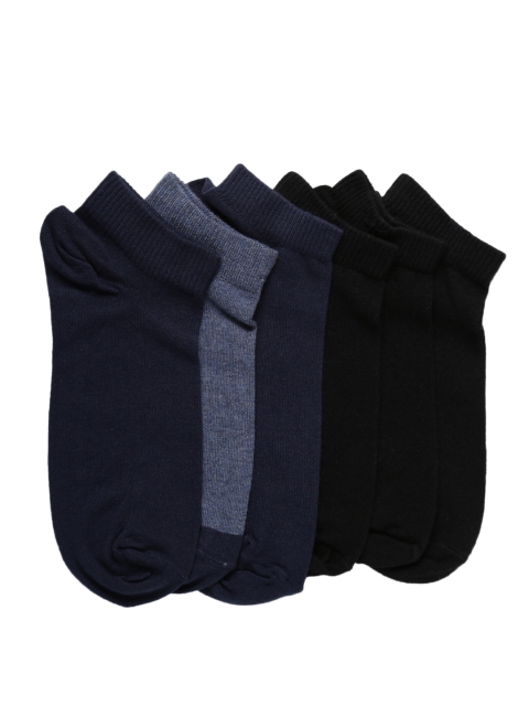 

Levis Men Pack of 6 Solid Assorted Ankle-Length Socks