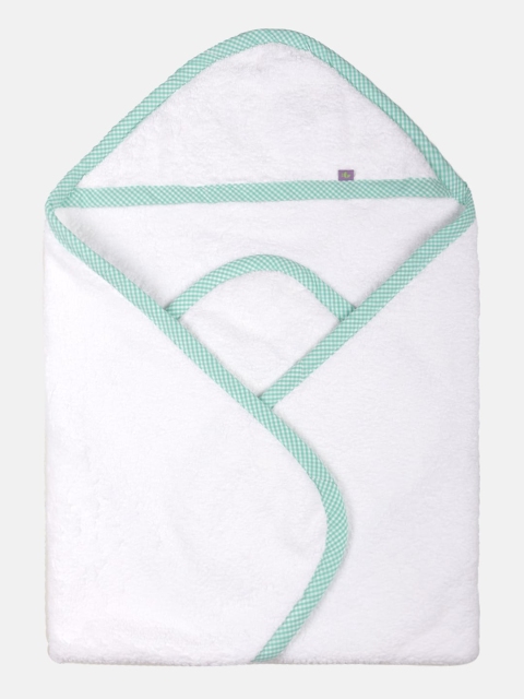 

THE BABY ATELIER Kids Hooded Bath Towel, White