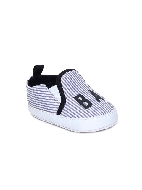

Fame Forever by Lifestyle Boys Navy Blue & White Striped Slip-On Sneakers