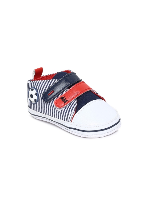 

Fame Forever by Lifestyle Boys Navy Blue & White Sneakers