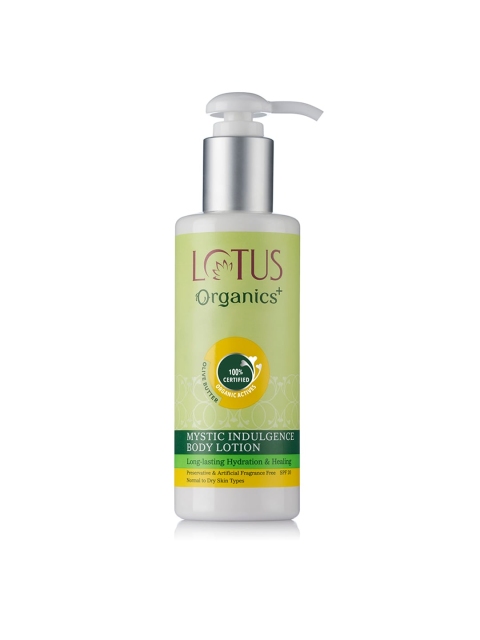 

Lotus Organics Mystic Indulgence SPF 20 Sustainable Body Lotion 200 ml, Green