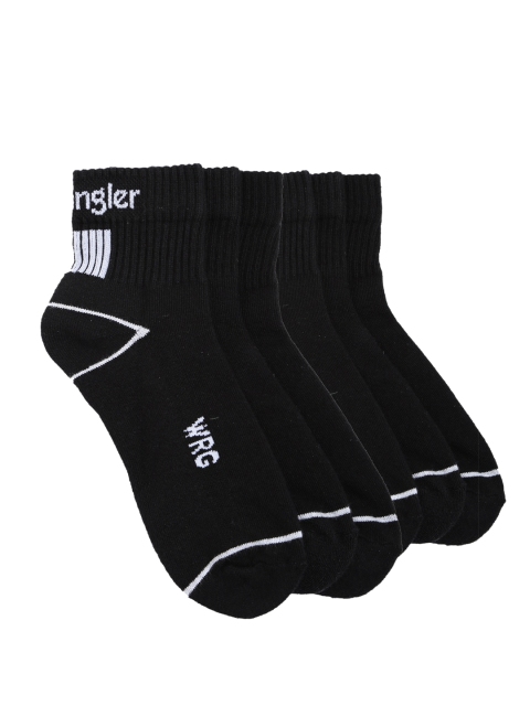 

Wrangler Men Pack of 6 Solid Assorted Ankle-Length Socks