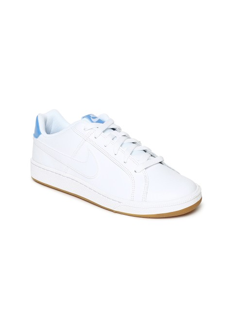 

Nike Women White Court Royale Leather Sneakers