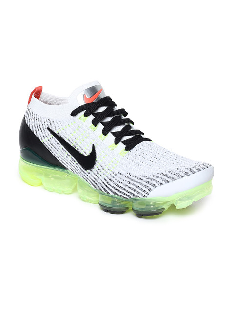 

Nike Men White Air Vapormax Flyknit 3 Sneakers