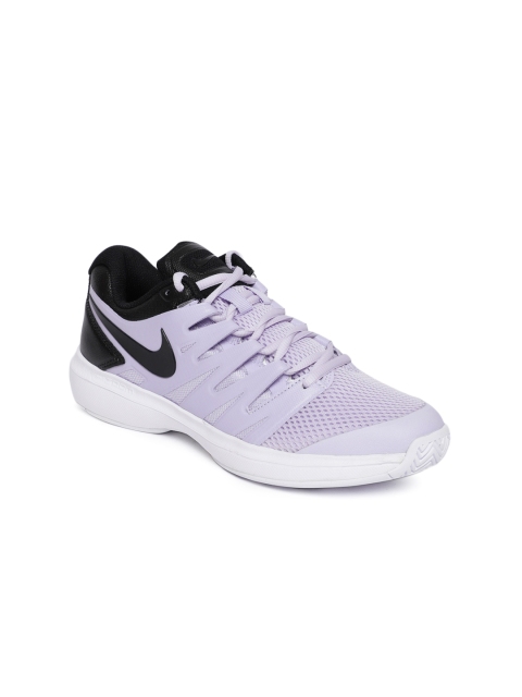 

Nike Women Purple AIR ZOOM PRESTIGE HC Tennis Shoes