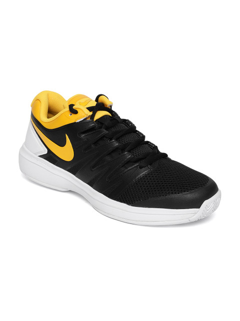 

Nike Men Black Air Zoom Prestige HC Tennis Shoes