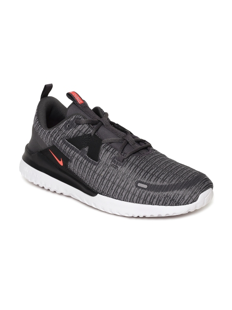 

Nike Men Charcoal Grey & Black RENEW ARENA Running Shoes