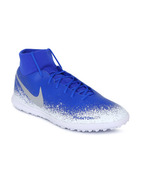 

Nike Unisex Blue Phantom High-Top Football Shoes
