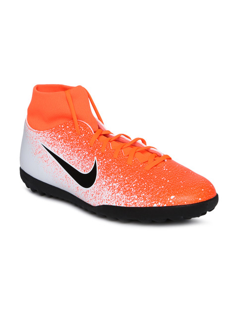 

Nike Unisex Orange SUPERFLY 6 CLUB TF Mid-Top Football Shoes