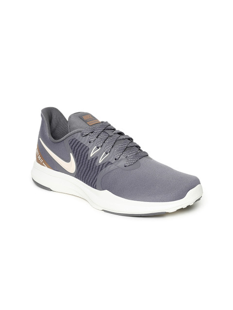 

Nike Women Grey In-Season TR 8 Premium Training Shoes