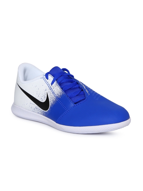 

Nike Kids Blue & White Phantom Venom Club IC Football Shoes