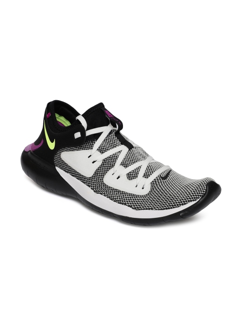 

Nike Men Black & White Flex 2019 RN Running Shoes