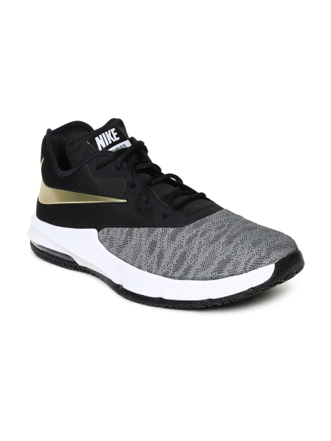 

Nike Men Black AIR MAX INFURIATE III LOW Basketball Shoes