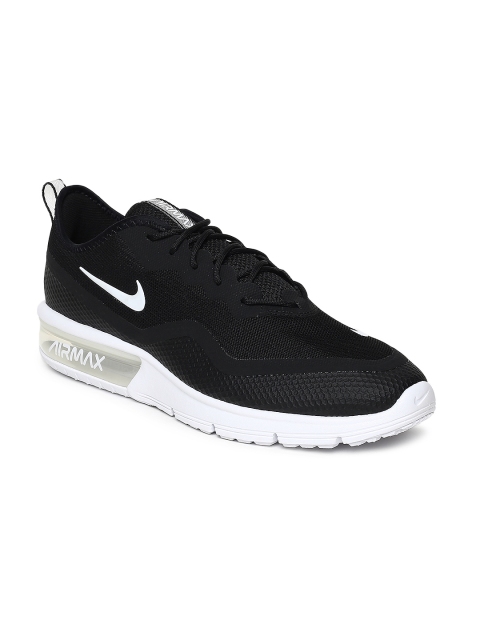 

Nike Men Black AIR MAX SEQUENT 4.5 Sneakers