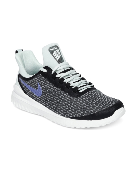

Nike Women White & Grey Renew Rival Running Shoes