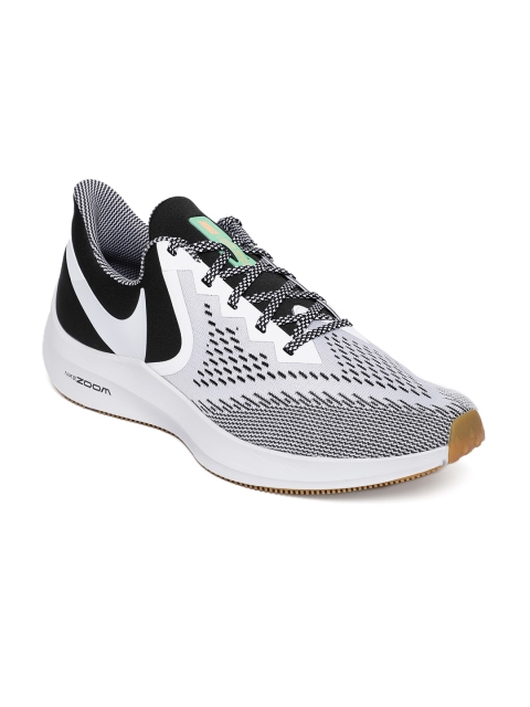 

Nike Men Grey & Black ZOOM WINFLO 6 SE Running Shoes