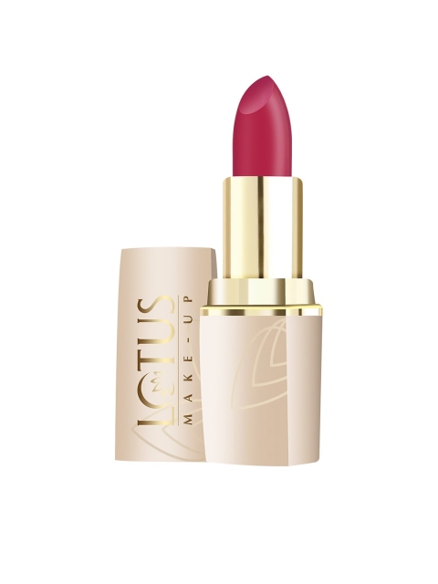 

Lotus Herbals Sustainable Make-Up Pure Colors Matte Lip Color - Endless Red 595 4.2gm
