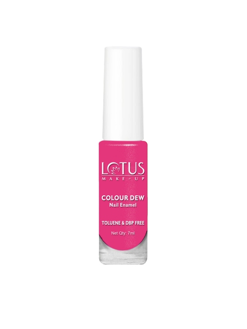 

Lotus Herbals Sustainable Make-Up Colour Dew Nail Enamel - Pink Flirt 919 7ml