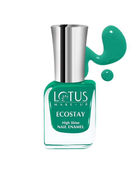 

Lotus Herbals Sustainable Make-Up Ecostay Nail Enamel - Coral Green E36 10ml