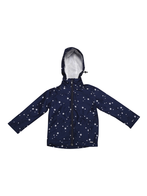 

Allen Solly Junior Girls Blue Printed Tailored Jacket