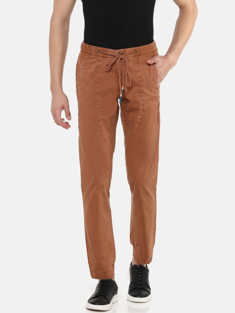 

Blackberrys Men Brown Regular Fit Solid Joggers