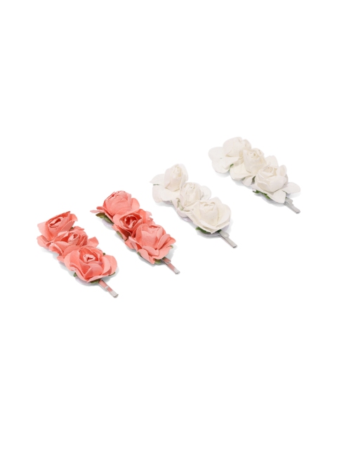 

Accessorize Set of 4 Bobby Pins, Orange