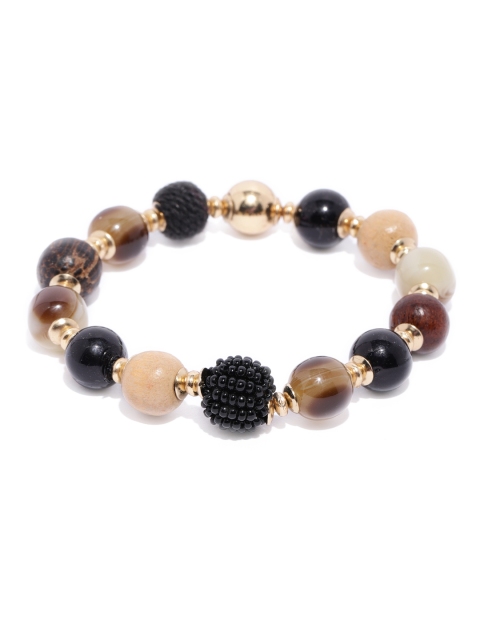 

Accessorize Multicoloured Metal Elasticated Bracelet, Multi
