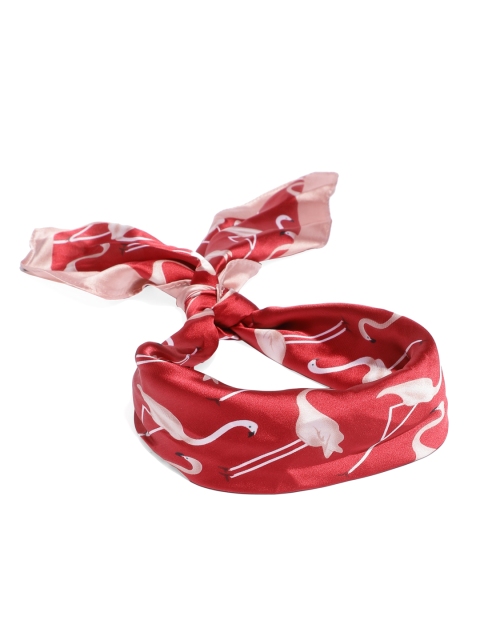 

Accessorize Red Printed Scarf