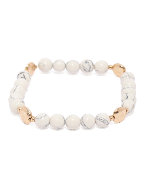 

Accessorize White Metal Elasticated Bracelet
