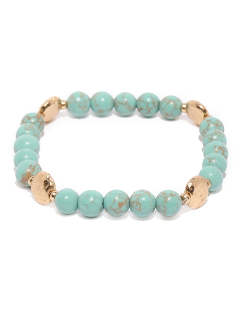 

Accessorize Turquoise Blue Elasticated Bracelet