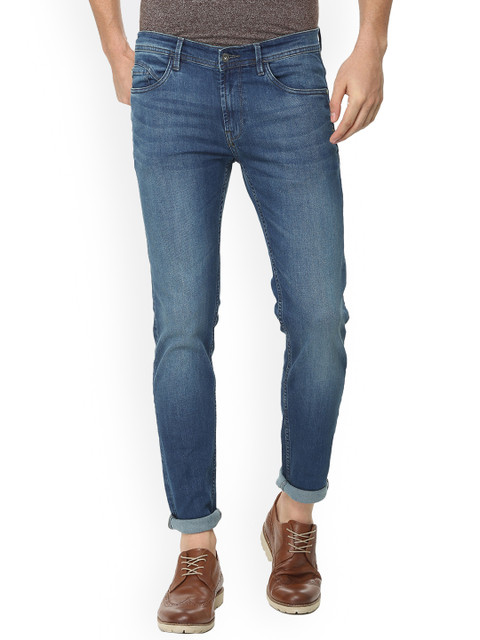 

Solly Jeans Co. Men Blue Skinny Fit Mid-Rise Clean Look Stretchable Jeans