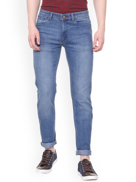 

Allen Solly Sport Men Blue Skinny Fit Mid-Rise Clean Look Stretchable Jeans