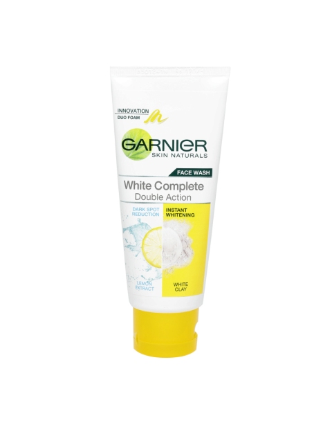 

Garnier White Complete Double Action Face Wash, Yellow