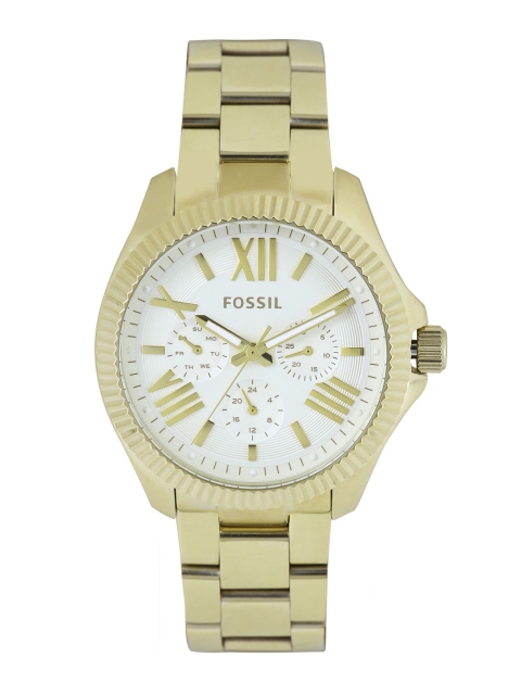 

Fossil Women Cream-Coloured Dial Watch AM4570I