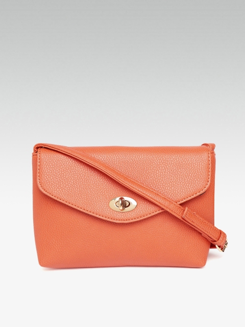

DOROTHY PERKINS Orange Solid Sling Bag
