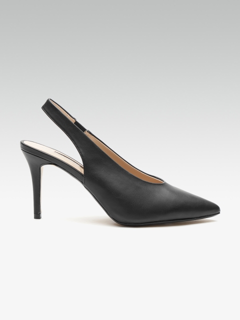 

DOROTHY PERKINS Women Black Solid Pumps