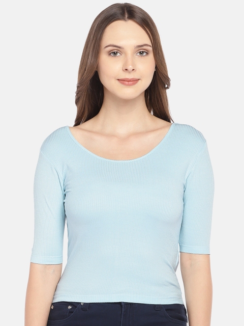 

Globus Women Blue Solid Top