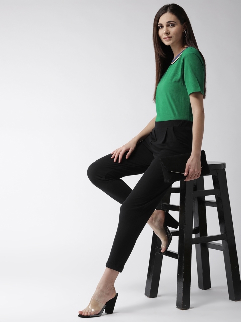 

Marks & Spencer Women Green Solid Top