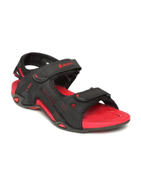

Duke Men Black Sports Sandals