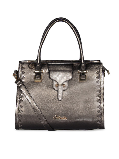 

ESBEDA Grey Solid Satchel