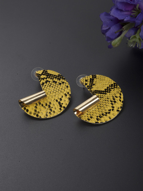 

SASSAFRAS Gold-Plated & Handcrafted Contemporary Studs