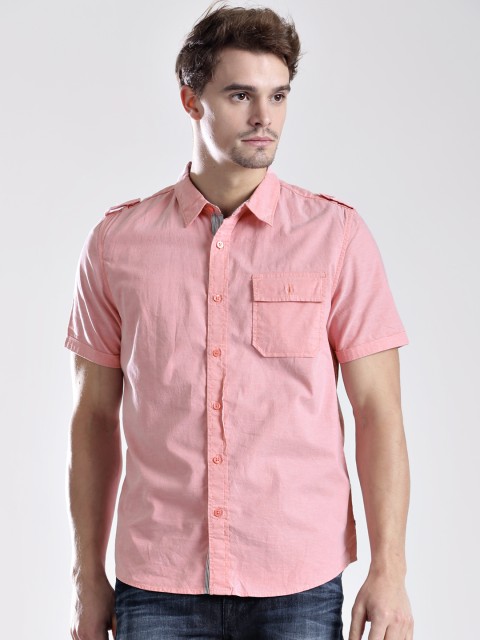 

GUESS Coral Pink Shirt