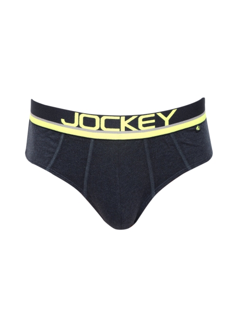 

Jockey Men Navy Blue Solid Basic Briefs FP01-0105