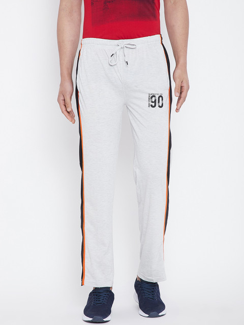 

Duke Men Grey Solid Straight Fit Track Pants